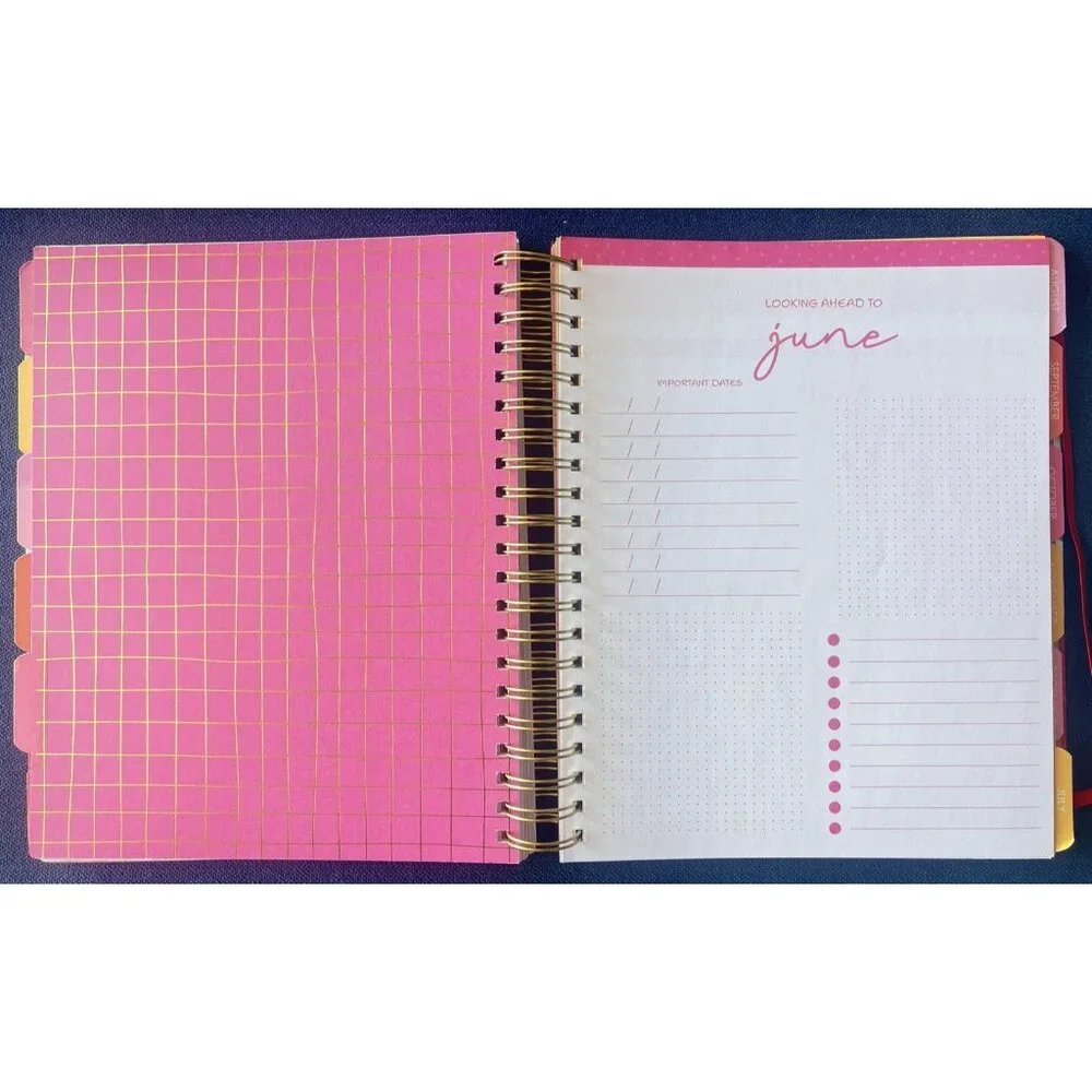 2026 Planner APPLE Daily Weekly Monthly Planning Note Page Gift Garden Christmas